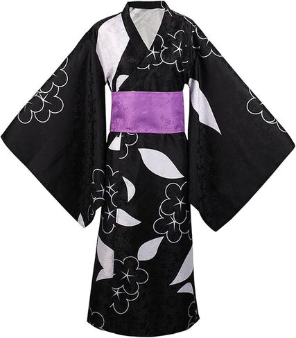 Cosplay.fm Women Dress Up Cosplay Costume Kimono Dress Outfit Yukata with Obi in Saudi Arabia