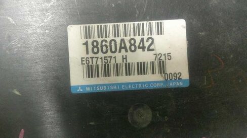 وحدة التحكم الإلكترونية للمحرك ECM MT تناسب 2008 08 متوافقة مع ميتسوبيشي لانسر 1860A842 in Saudi Arabia