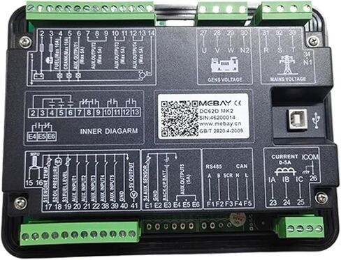 DC62D Generator Set Controller for Diesel/Gas Genset Parameters Monitoring in Kuwait