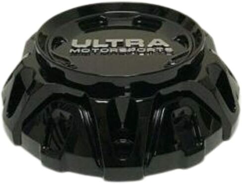 غطاء مركز العجلة باللون الأسود اللامع من Ultra Motorsports A89-0056BK 83182090F-1B in Kuwait