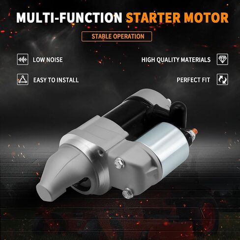 31100-93J00 Starter Motor Fit for Suzuki 150HP 175HP 200HP 225HP 250HP, 5035078 Fit for Evinrude Johnson OMC BRP, S114-868A S114-868B Fit for Hitachi, 31100-96J00 31100-96J01 18-6941 in Kuwait