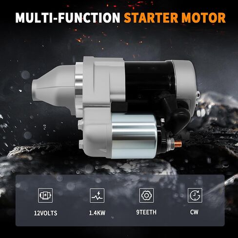 31100-93J00 Starter Motor Fit for Suzuki 150HP 175HP 200HP 225HP 250HP, 5035078 Fit for Evinrude Johnson OMC BRP, S114-868A S114-868B Fit for Hitachi, 31100-96J00 31100-96J01 18-6941 in Kuwait