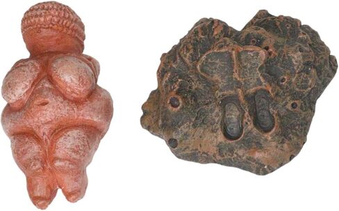 Ebros Mother Goddess Venus of Willendorf Reproduction of Paleolithic Stone Age Period Artifact Replica Figurine by Oberon Zell Museum Decor Mini Sculpture Greek Roman Gods and Deities in Saudi Arabia