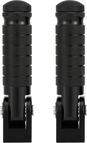 Ebike Pegs M8 E Bike Foot Pegs Foldable Passenger FootPegs Universal Compatible Fit for Ridstar Q20 Super 73 S1 S2 Y1 RX Macfox X1S X1S X X2 Electric Bike Non-Slip Rear Rest Pedals in Saudi Arabia
