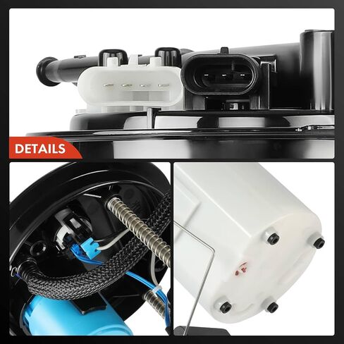 مجموعة وحدة مضخة الوقود الكهربائية الممتازة مع مستشعر ضغط متوافق مع بويك تيرازا، شيفروليه أبلاندر، بونتياك مونتانا وساترن ريلاي 2005 2006 2007، 3.5 لتر 3.9 لتر غاز، استبدال # E3717M in Saudi Arabia