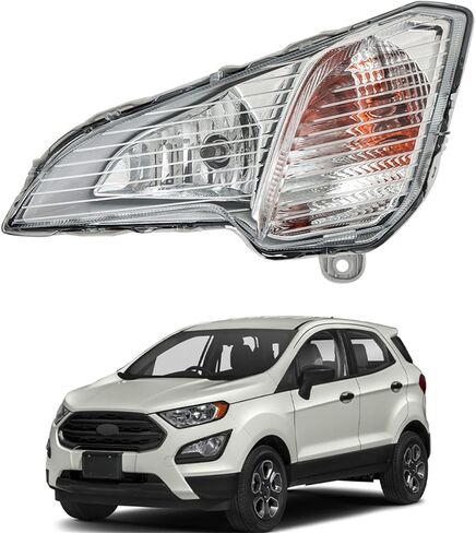 GXYWADY Fog Lights Bumper Replacement for 2018-2022 EcoSport Left Driver Side Fog Lamps Assembly Replacement for GN1Z13200AC GN1Z13200AE FO1038185 FO1039179 FO2531173 in Saudi Arabia