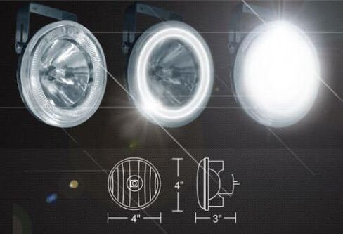 Brand Angel Eye LED Fog Lamps Driving Lights Kit Compatible with 2000-2005 Celica TRD Body in Saudi Arabia