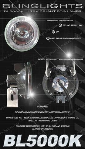 Brand Angel Eye LED Fog Lamps Driving Lights Kit Compatible with 2000-2005 Celica TRD Body in Saudi Arabia