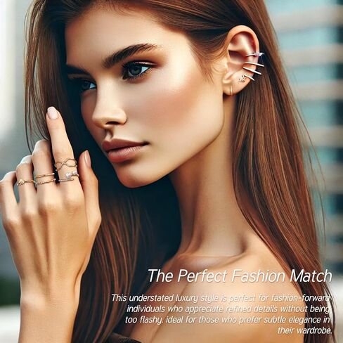 24 Pcs Gold Knuckle Rings Set for Women – Vintage Stackable Midi Rings with CZ Crystals, Twist, Hollow, and Dainty Designs – Adjustable Size Finger Rings Jewelry Gift in Kuwait