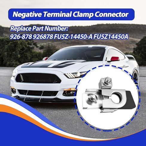 926-878 Negative Terminal Clamp Connector Fit for Ford Mustang 2015 2016 2017 2018 2019 2020 2021 2022 2023, Replace 926878 FU5Z-14450-A FU5Z14450A in Kuwait