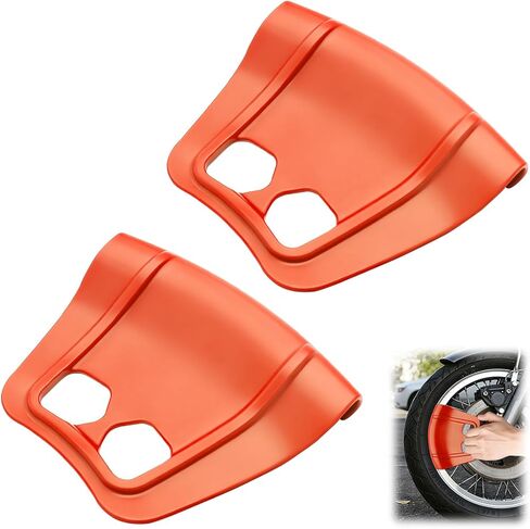 قطعتان من أداة الإطارات والعجلات Rim Shield II، واقيات الحواف لتغيير الإطارات، طقم حماية حافة العجلة للدراجات النارية والدراجات الهوائية والسكوتر والدراجة الإلكترونية، أداة متينة لحماية رافعة الإطارات in Kuwait