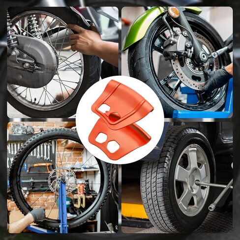 قطعتان من أداة الإطارات والعجلات Rim Shield II، واقيات الحواف لتغيير الإطارات، طقم حماية حافة العجلة للدراجات النارية والدراجات الهوائية والسكوتر والدراجة الإلكترونية، أداة متينة لحماية رافعة الإطارات in Kuwait