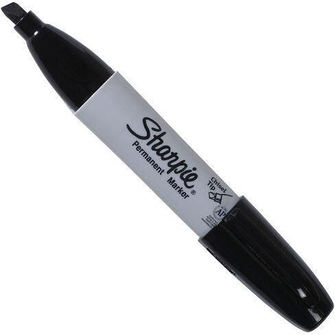 Top Pack Supply Sharpie Chisel Tip Permanent Markers, Black (Pack of 12) in Kuwait