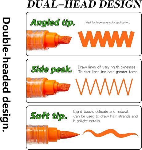 مجموعة أقلام ألوان مائية احترافية من DICEKOO مكونة من 96 لونًا ذات طرف مزدوج، وأقلام تحديد برأس فرشاة وإزميل، وحبر مائي، وعديم الرائحة ومقاوم للماء، ويمكن مزجها بسهولة، وحيوية، وناعمة، ومستلزمات فنية احترافية in Kuwait