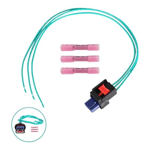 Exhaust Valve Actuator Motor Connector Plug Pigtail Harness Kit Replacement for Dodge 15-23 in Saudi Arabia