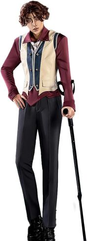 KIRA KIRA Viktor Cosplay Costume Doki-SR Arcanee Season 2 Full Set Viktor Uniform Suit for Halloween in Kuwait