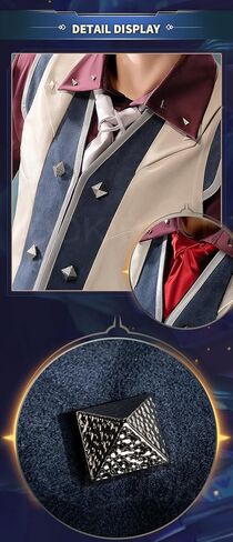 KIRA KIRA Viktor Cosplay Costume Doki-SR Arcanee Season 2 Full Set Viktor Uniform Suit for Halloween in Kuwait