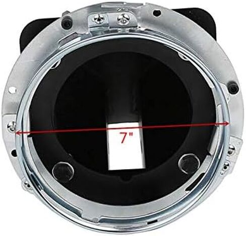 TCT-MOTORPARTS 7" Front Upper Fairing Cowl Windshield Headlight w/Mount Kits Fit For Harley Dyna Street Bob Low Rider FXR in Kuwait