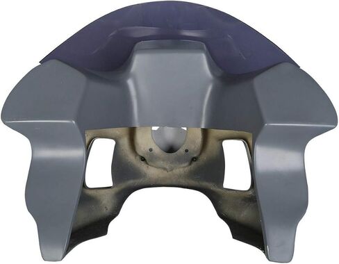 TCT-MOTORPARTS 7" Front Upper Fairing Cowl Windshield Headlight w/Mount Kits Fit For Harley Dyna Street Bob Low Rider FXR in Kuwait