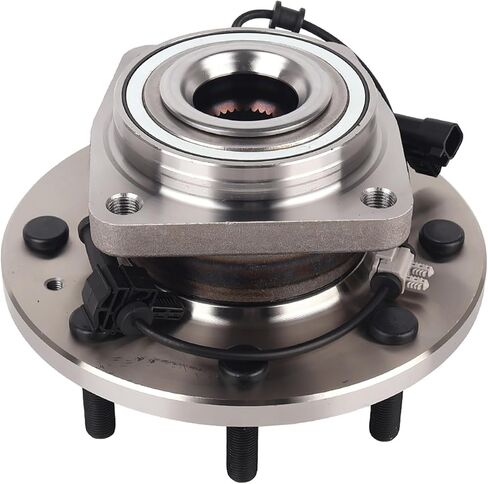 Autoround 515144 Front Wheel Bearings and Hub Assembly Compatible with Chevy Silverado 3500 HD & GMC Sierra 3500 HD 2011-2019 4WD DRW 8Lugs w/ABS in Saudi Arabia