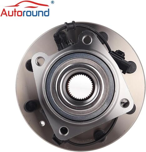 Autoround 515144 Front Wheel Bearings and Hub Assembly Compatible with Chevy Silverado 3500 HD & GMC Sierra 3500 HD 2011-2019 4WD DRW 8Lugs w/ABS in Saudi Arabia