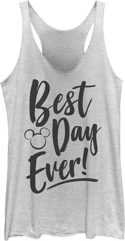 تيشيرت نسائي بدون أكمام Mickey & Friends Best Day Ever Racerback in Kuwait