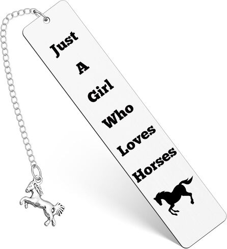 Metal Horse Bookmark for Women Horse Lovers Gifts Funny Book Marks Book Lovers Gifts Easter Basket Stuffers Page Marker Reading Accessories Birthday Graduation for Teens Girls Friends Class Rewards in Saudi Arabia