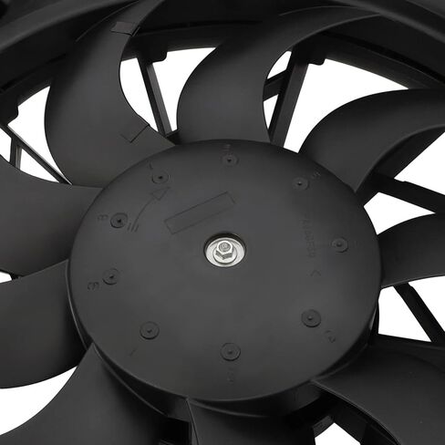 مجموعة مروحة تبريد الرادياتير مناسبة لـ 2005-2007 لـ Chevy لـ Silverado 1500 2005-2006 لـ Cadillac لـ Escalade EXT 2005-2006 لـ Chevy لـ Tahoe Engine Cooling Fan استبدال 2811689 in Kuwait