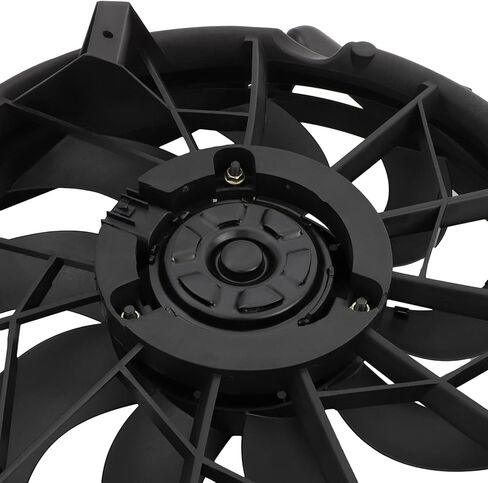 مجموعة مروحة تبريد الرادياتير مناسبة لـ 2005-2007 لـ Chevy لـ Silverado 1500 2005-2006 لـ Cadillac لـ Escalade EXT 2005-2006 لـ Chevy لـ Tahoe Engine Cooling Fan استبدال 2811689 in Kuwait