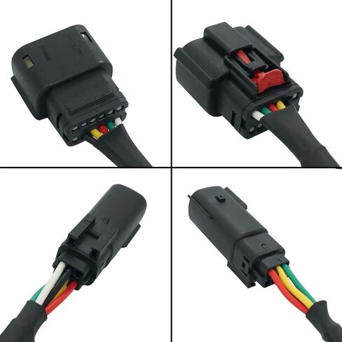 2 Pcs Halogen to LED Taillight Tail Lamp Upgrade Adapter Conversion Wiring Harness for Ram 2500 3500 2019-2024 5th Gen Not Fits Aftermarket in Saudi Arabia
