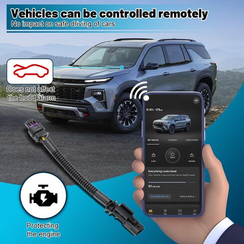 Auto Start Stop Delete/Eliminator/Disabler Wire Harness for 2019-2024 Cadillac XT5 XT4 CT6 XT6 Auto Stop Disable Error Free Stop-Start Bypass in Saudi Arabia