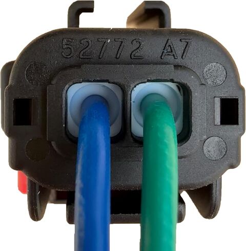 A/C Compressor Wiring Harness Connector - 20" Replacement Compatible with Chevrolet Chrysler Dodge Ford GMC Jeep Ram - Replaces 5017117AA, S-2052, 5019913AA in Saudi Arabia