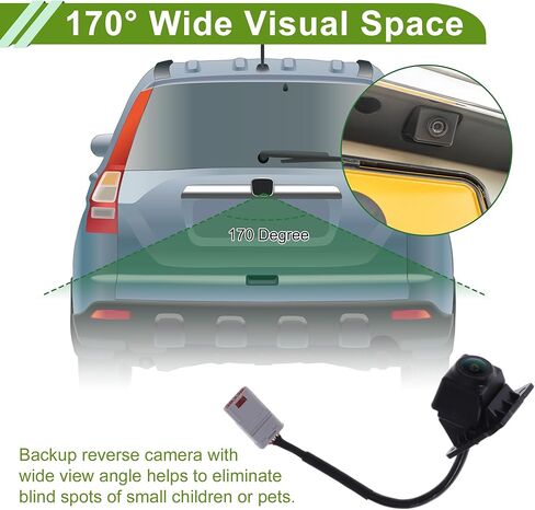 Car Park Assist Camera Rear View Backup Reverse Camera for Chevrolet Equinox 2018-2019 No.23137305 1 Pc in Kuwait