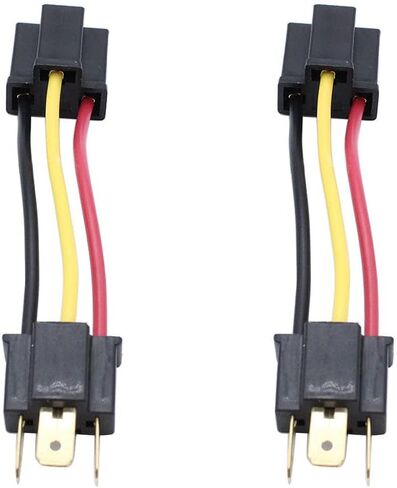 2pc H4 9003 HB2 Headlight Socket Converter Headlight Connector for H4652 H4656 H4666 H6545 Adapter Plug in Saudi Arabia