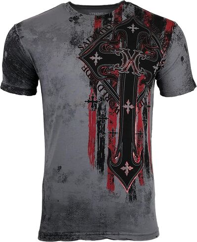Xtreme Couture by Affliction Men's T-Shirt Liberty Crusade in Saudi Arabia