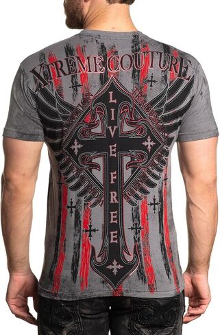 Xtreme Couture by Affliction Men's T-Shirt Liberty Crusade in Saudi Arabia