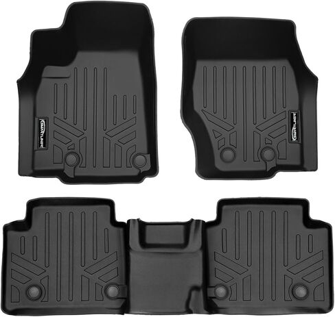 SMARTLINER All Weather Custom Fit Black Cargo Liner Behind The 2nd Row Compatible with 2021-2023 Jeep Grand Cherokee L in Saudi Arabia