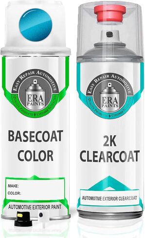 ERA Paints - C04 - Protonic Blue Metallic for BMW Exact OEM Color Match Automotive Touch Up Paint for Cars - Scratch & Chip Repair for Metal & Plastic - Basic Kit - Made in USA in Saudi Arabia