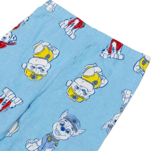 Nickelodeon Boys' 4-Piece Snug-fit Cotton Short Sleeve Matching Pajama Set, Soft & Cute for Kids, SKETCHY PAWS, 5T in Saudi Arabia
