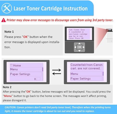 071H Black Toner Cartridge 2 Pack Compatible Replacement for Canon 071 071H CRG071H Black Toner Work for Canon imageCLASS LBP122dw LBP122 LBP120 MF270 Mf272dw Mf273dw Mf275dw Printers in Kuwait