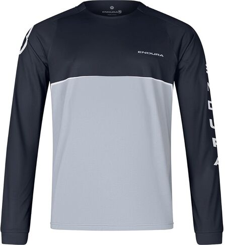 Endura Mens SingleTrack Mountain Cycling Jersey Core LS Tee Black, XX-Large in Saudi Arabia