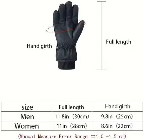 1 PCS Winter Ski Gloves for Men & Women,Cold Weather Mittens, Waterproof Thermal Windproof with Touchscreen,Non-Slip Grip for Outdoor Skiing Hiking Snowboard(White) in Saudi Arabia