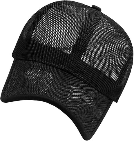 VALICLUD Breathable Mesh Cap Hat for Man Hat for Sun Protection for Men Visor Hat for Men Outdoor Cap Summer in Kuwait