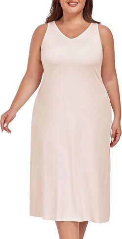 مقاس إضافي كامل الانزلاق للنساء تحت الفستان ينزلق بأشرطة واسعة in Kuwait