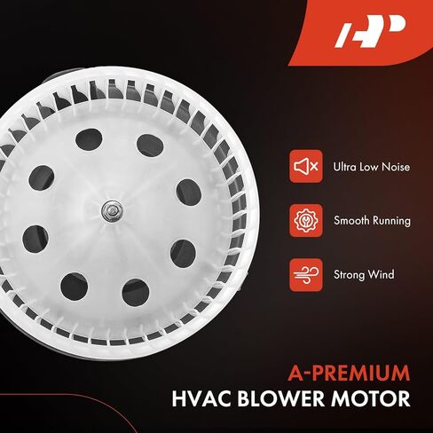 محرك منفاخ سخان HVAC ممتاز ومجموعة مقاومة متوافقة مع مركبات Chevy وGMC وPontiac وSaturn - Equinox 2007-2017، Captiva Sport، Terrain، Torrent، Vue، Sport Utility - الجانب الأمامي in Saudi Arabia