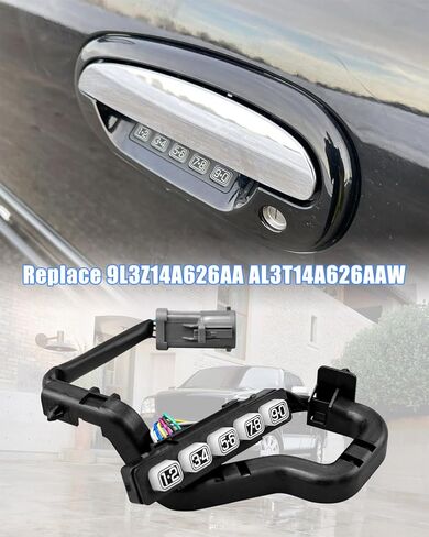 Keyless Entry Wired Door Keypad Actuator Fit for Ford F-150 Lincoln Mark LT 2004-2008 Replace 4L3Z14A626AAA, Driver Side Door Lock Actuator in Saudi Arabia