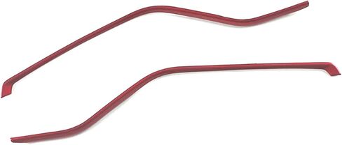 Car Accessories Fit for Toyota Highlander 2020 2021 2022 2023 Interior Center Console Gear Shift Panel Side Trim Cover (Red) ABS 2 PCS in Saudi Arabia