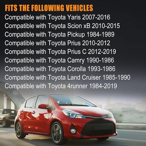 Center Console Lid Lock Compatible with Toyota 4Runner RAV4 Yaris Replace 58908-12080 Center Console Latch in Kuwait