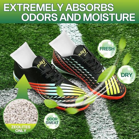 4-Pack Unscented Shoe Odor Elimination, Powerful Shoe Freshener for Sneaker, Boot, Soccer Cleat, Reusable Shoe Odor Eliminator & Absorber, Odor Eaters for Shoes, Freshenes Gym Bag, Closet at Sourse in Kuwait