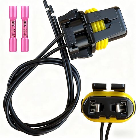 Automotive Wiring Harness Connector for Back-Up Light Socket/Daytime Running Lamp/Fog Lamp/Headlight and more,No.1U2Z14S411FA/12101898,Compatible with multiple vehicle models in Kuwait